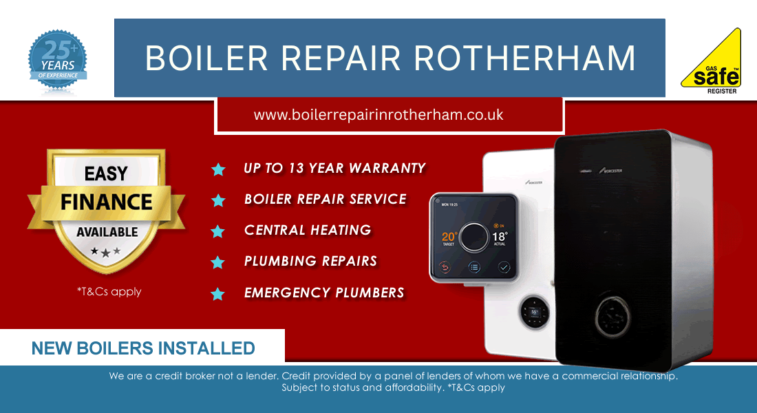New boilers installation offer in Rotherham poster